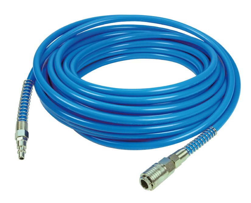 TUBO MT, 1 Ø 6 x 8 CON RACCORDI INNESTO E GIREVOLE